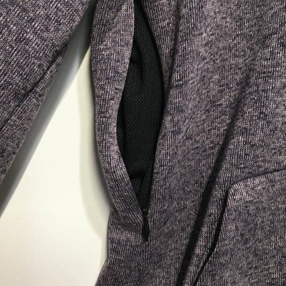 Nike Dri Fit Pullover Purple Knit Hooded Sweater Size S - Picture 13 of 14